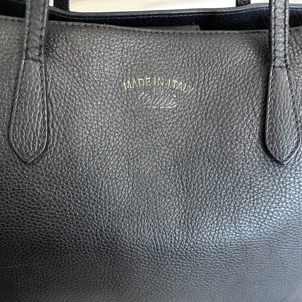 Gucci Black Leather Tote Bag - Picture 2 of 11